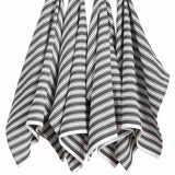 M&S Cotton Rich Basket Weave Tea Towels Dark Grey 4 Pack