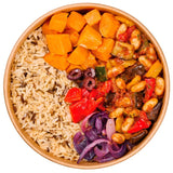 Pollen Grace Mediterranean vegetable olive hot bowl 400g, imported from the UK