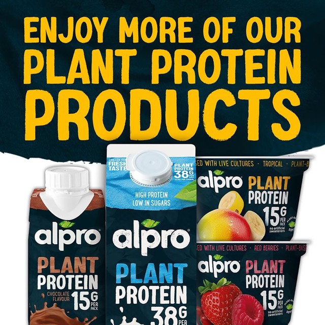 Alpro tropical fruit yoghurt alternative 200g - British product