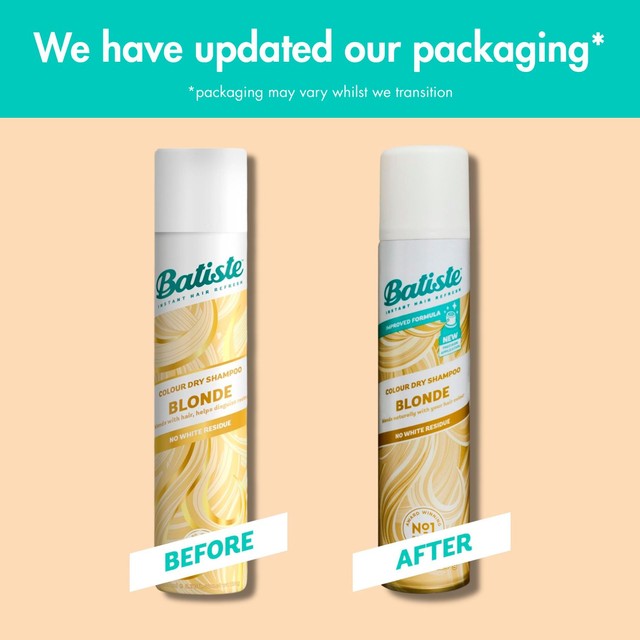 Batiste Blonde Dry Shampoo 200ml - British product