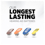 Energizer 312 hearing aid batteries 8-pack - British product