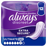 Always Incontinence Pads Ultimate Day 12 Pack - British product