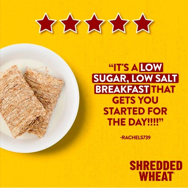 Nestle Shredded Wheat Original wheat cereal biscuits 30 biscuits (British brand)