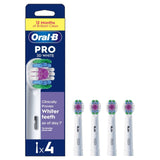 Oral-B 3D White Electric Toothbrush Heads Refills 4-Pack