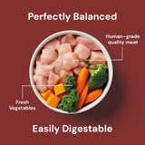 Nutriment chicken formula raw dog food 500g, imported from the UK