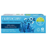 Natracare Organic Non-Applicator Tampons Regular 20 Pack