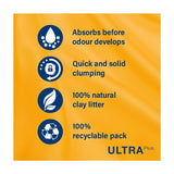 Catsan Ultra Clumping Odour Control Cat Litter 5L - British product