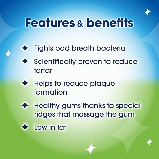 Dentalife ActivFresh Chicken Dog Dental Chews for medium dogs - British product