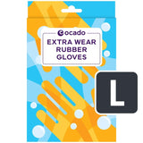 Ocado Extra Wear Household Rubber Gloves Large, imported from the UK