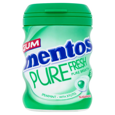Mentos Sukkerfri Tyggegummi Spearmint 70g
