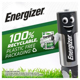 Energizer Power Plus AAA rechargeable batteries 4-pack - British product