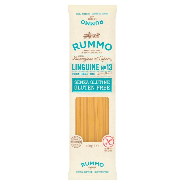 Rummo gluten free linguine pasta 400g, imported from the UK