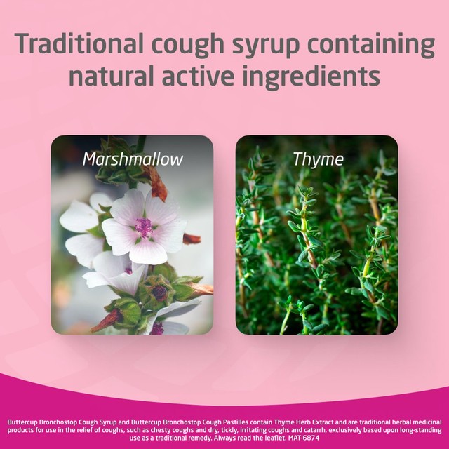 Broncho-Stop cough syrup 120ml - British product