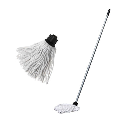 Addis Recycled Cotton Floor Mop mit Stiel und Ersatzbezug