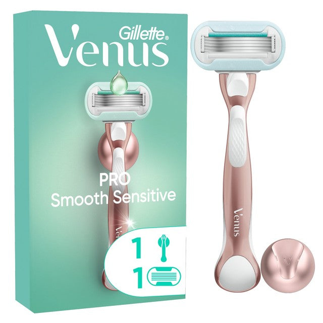 Gillette Venus Smooth Sensitive Razor Rose Gold, UK version