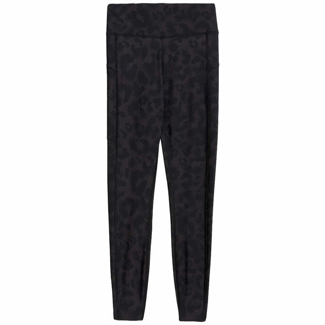 M&S high waisted gym leggings size 8 black, imported from the UK