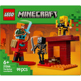LEGO Minecraft The Nether Lava Battle Building Set 99 Pieces