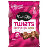 Darrell Lea Chocolate Coated Raspberry Liquorice Twists Sweets 200g
