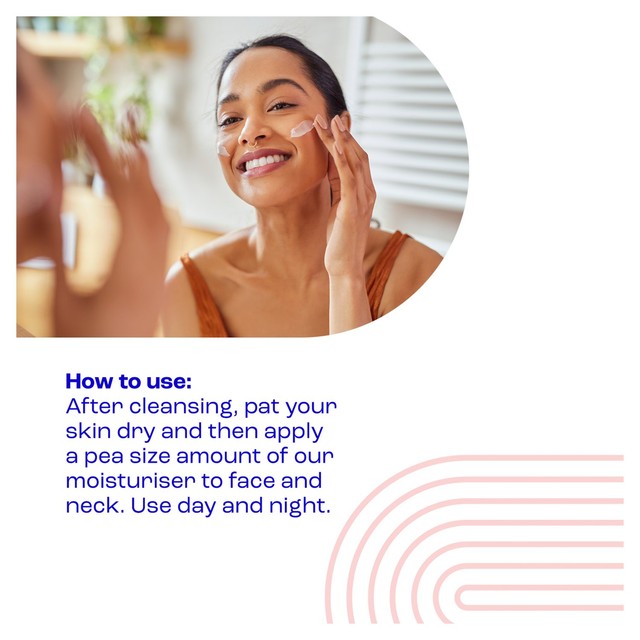 E45 face moisturiser for dry skin 50ml - British product