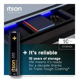 ITSON AAA alkaline batteries 10-pack, UK version