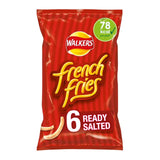 Walkers French Fries Ready Salted Crisps 6x18g (British brand)