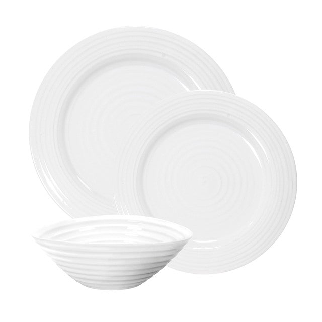 Sophie Conran White Porcelain Dinner Set 12 Piece (British brand)