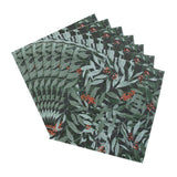 Sainsburys Home Foliage Print Napkin 20pk