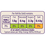 Ocado sliced hot dog rolls 6 per pack, imported from the UK