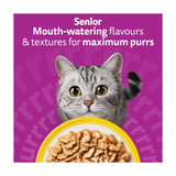 Whiskas senior cat food pouches poultry feasts in gravy 12 x 85g (British brand)