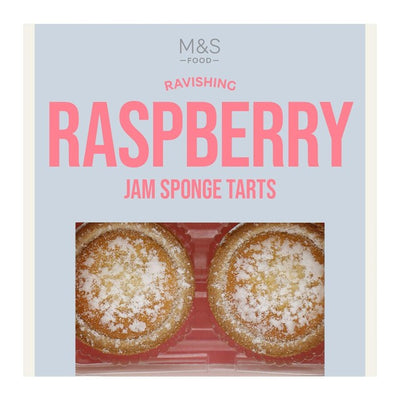 M&S Raspberry Jam Bakes All Butter Pastry Mini Tarts 4x38g
