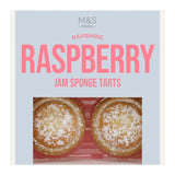 M&S Raspberry Jam Bakes pastry mini tarts 4 packs, imported from the UK