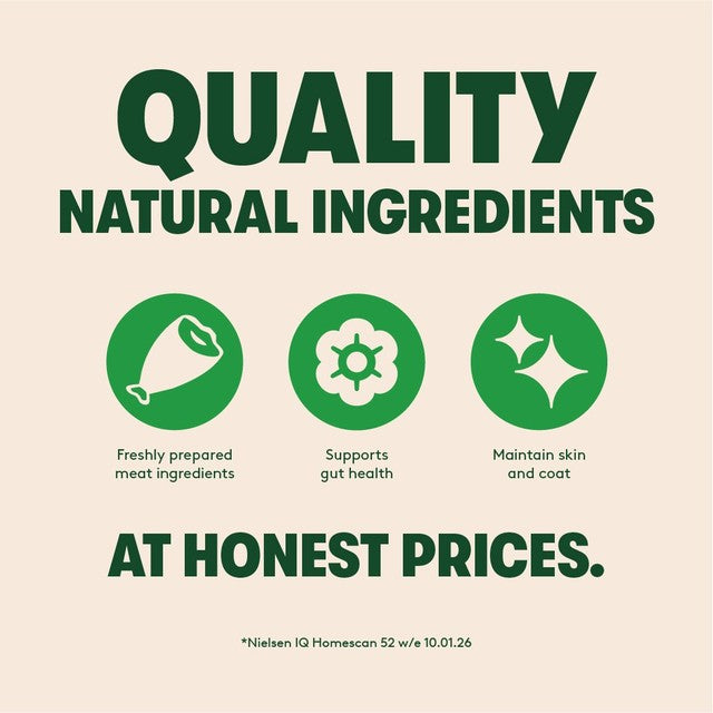 Harringtons mixed poultry wet dog food 6 x 400g trays, UK version