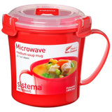 Sistema Plastic Microwave Soup Mug 656ml