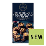 M&S Mini Chocolate & Guerande Sea Salt Caramel Tarts 184g