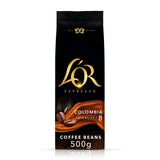 L'OR Colombia Coffee Beans Intensity 8 500g