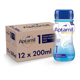 Aptamil Advanced 1 First Infant Milk Formula Liquid from Birth 12 x 200ml