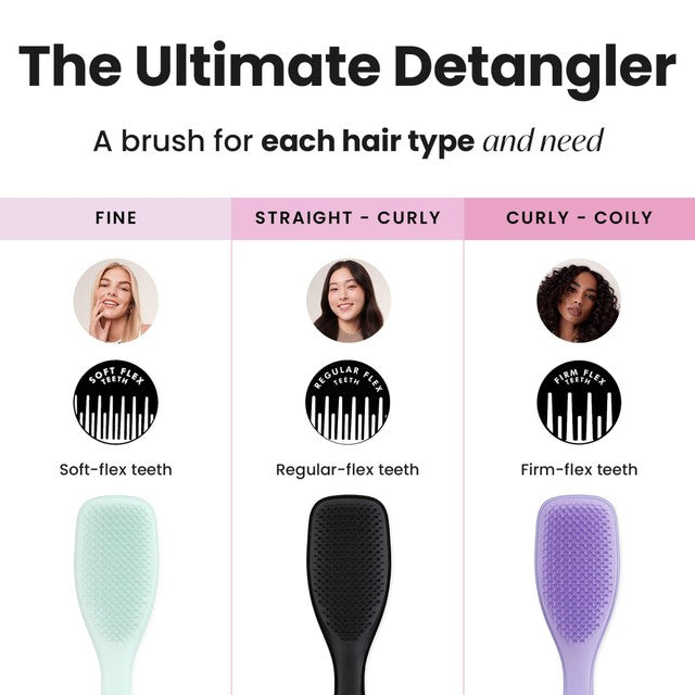 Tangle Teezer Ultimate Detangler Fine & Fragile Jade Lagoon hairbrush (British brand)