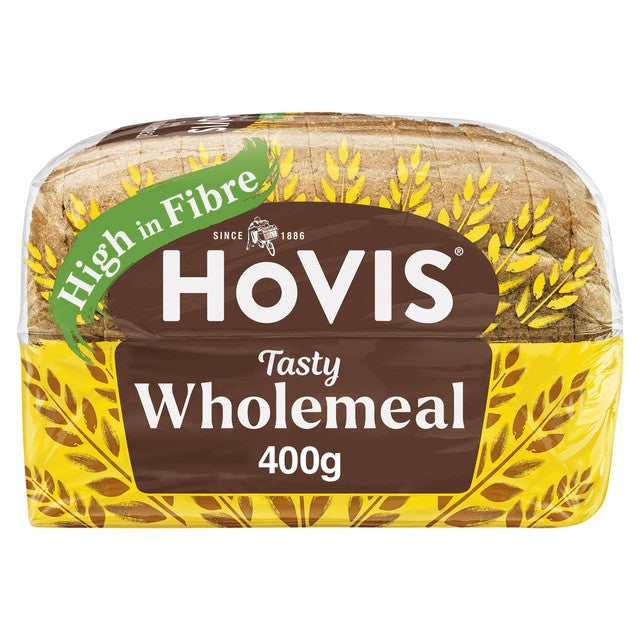 Hovis Tasty Wholemeal sliced bread 400g, UK version