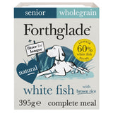Forthglade Senior White Fish wet dog food 395g - British product