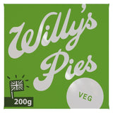 Willy's Pies Roast Cauliflower, Leek & Cheddar Vegetarian Pie 200g