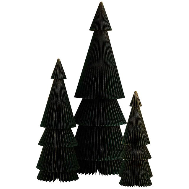 M&S Paper Tree Room Christmas Decorations, Green