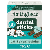 Forthglade Natural Grain-Free Plant-Based Dental Sticks 20 per pack - British product