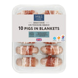 M&S British Outdoor Bred Pigs in Blankets Pork Cocktail Sausages 240g
