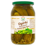 Moryn pickled gherkins 830g, imported from the UK