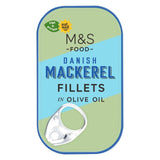 M&S Danish Mackerel Fillets in Olive Oil Canned Fish 125g
