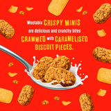 Weetabix Crispy Minis Caramelised Biscuit cereal 500g (British brand)