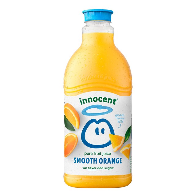 Innocent orange juice smooth 1.75L, UK version