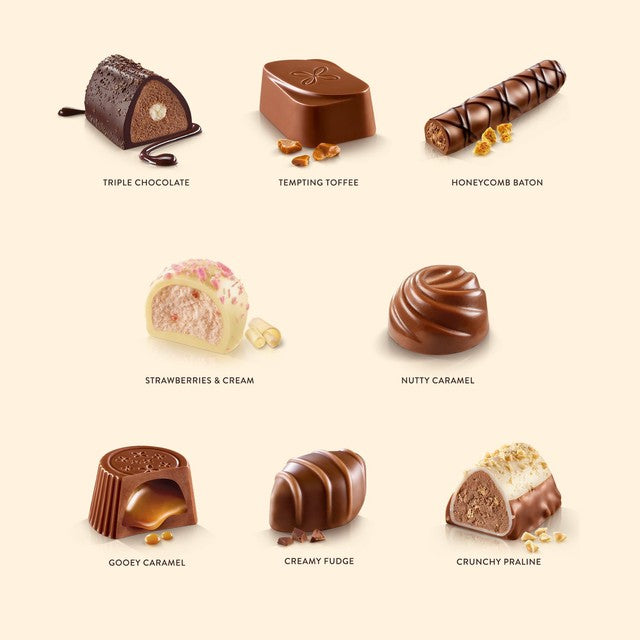 Thorntons Classic Collection assorted chocolate box 262g (British brand)