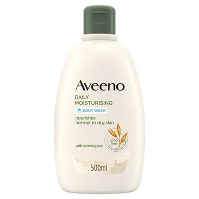 Aveeno Daily Moisturising Body Wash for Normal to Dry Skin 500ml