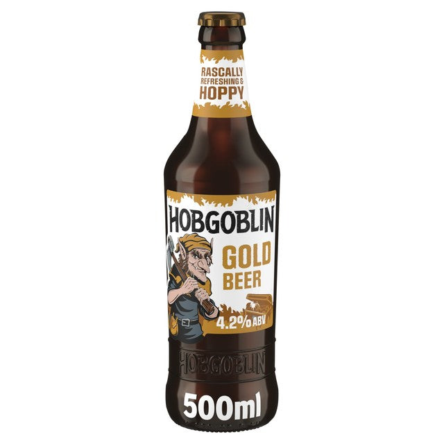 Hobgoblin Gold Ale 500ml, UK version